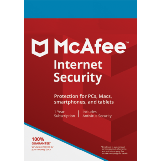 McAfee Internet Security – 1-Year / 3-Devices